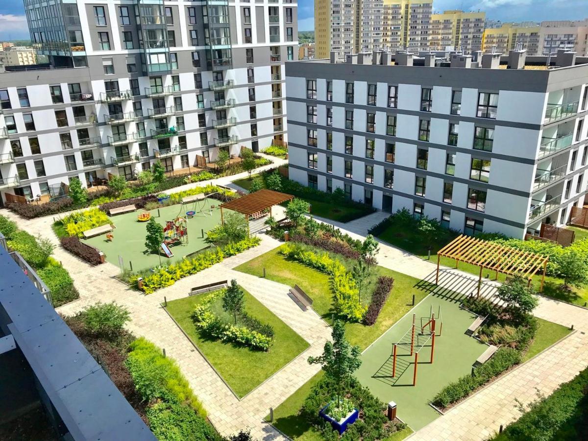 Galeria Rondo Wiatraczna Apartments วอร์ซอ ภายนอก รูปภาพ
