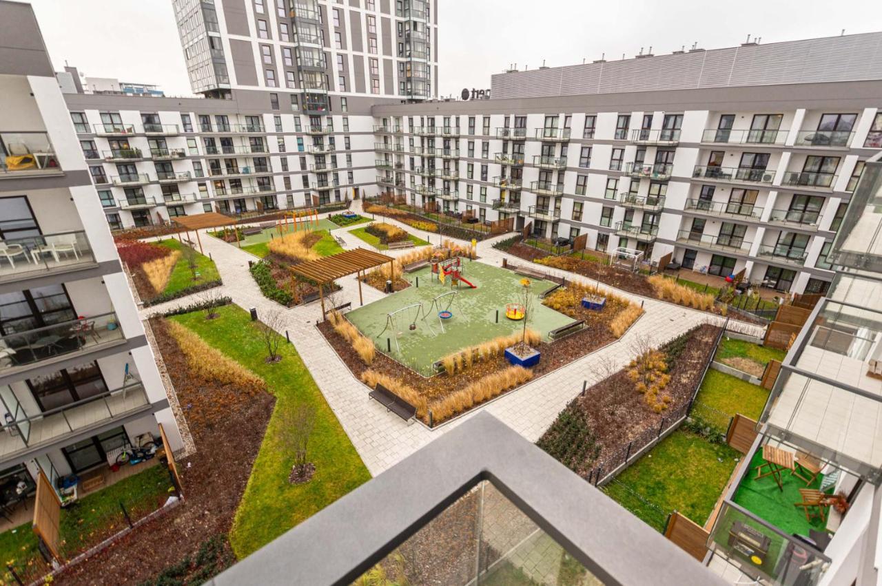 Galeria Rondo Wiatraczna Apartments วอร์ซอ ภายนอก รูปภาพ